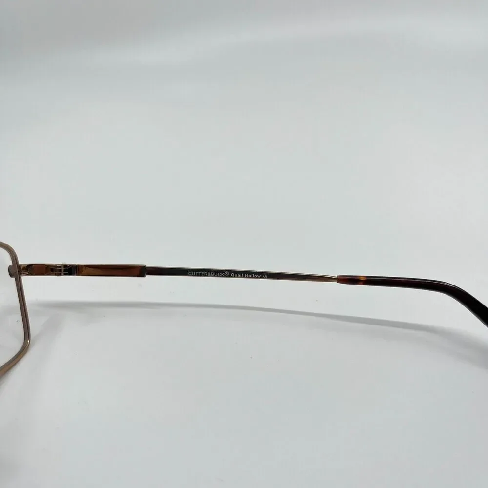 Cutter and Buck Men's (Quail Hollow) Eyeglasses‎ Frame Brown 56-18-145 H6746